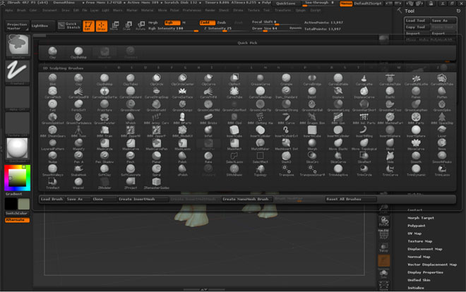 ZBrush雕刻绘画