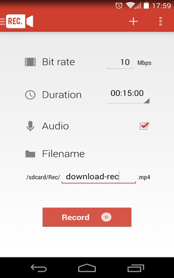 Rec Screen Recorder2