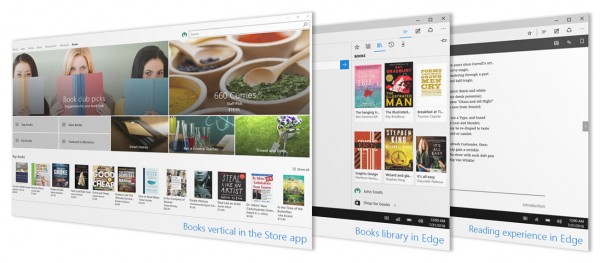 Windows 10 Build 15014发布：可购买电子书