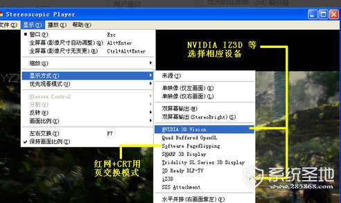 stereoscopic player怎么设置5