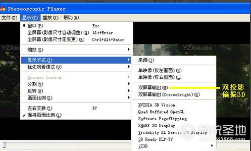 stereoscopic player怎么设置