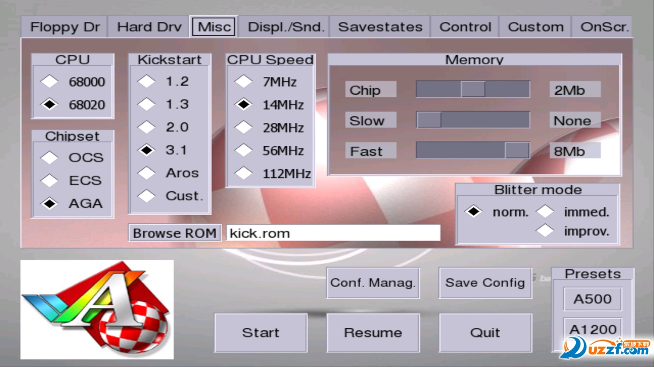 Amiga模拟器(Uae4all2)去广告版截图4