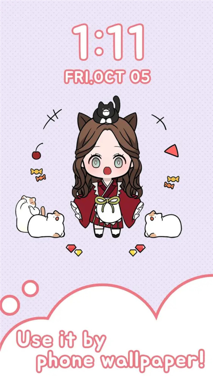 粉彩女生
