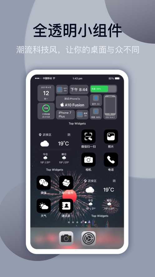 top widgets