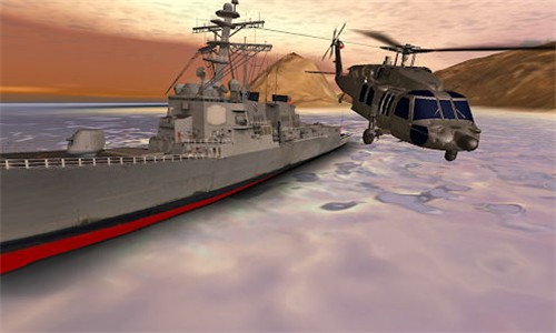 海尔法直升机模拟