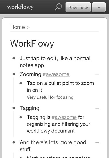 workflowy中文版
