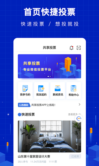 共享投票汉化版截图4