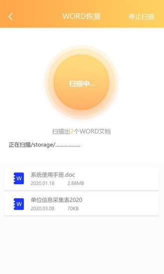 文档恢复大师汉化版截图3