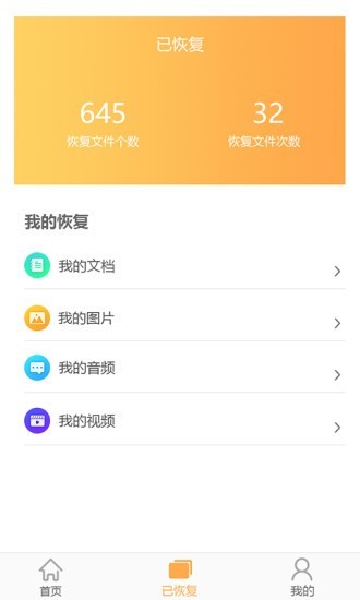 文档恢复大师汉化版截图4